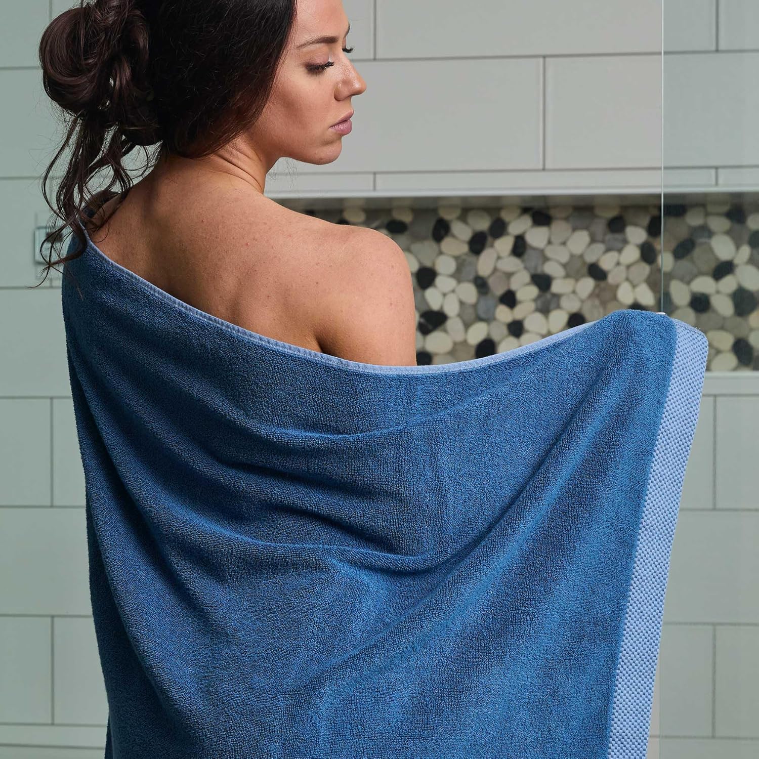 BedVoyage Luxury Towels 8pc Set Indigo