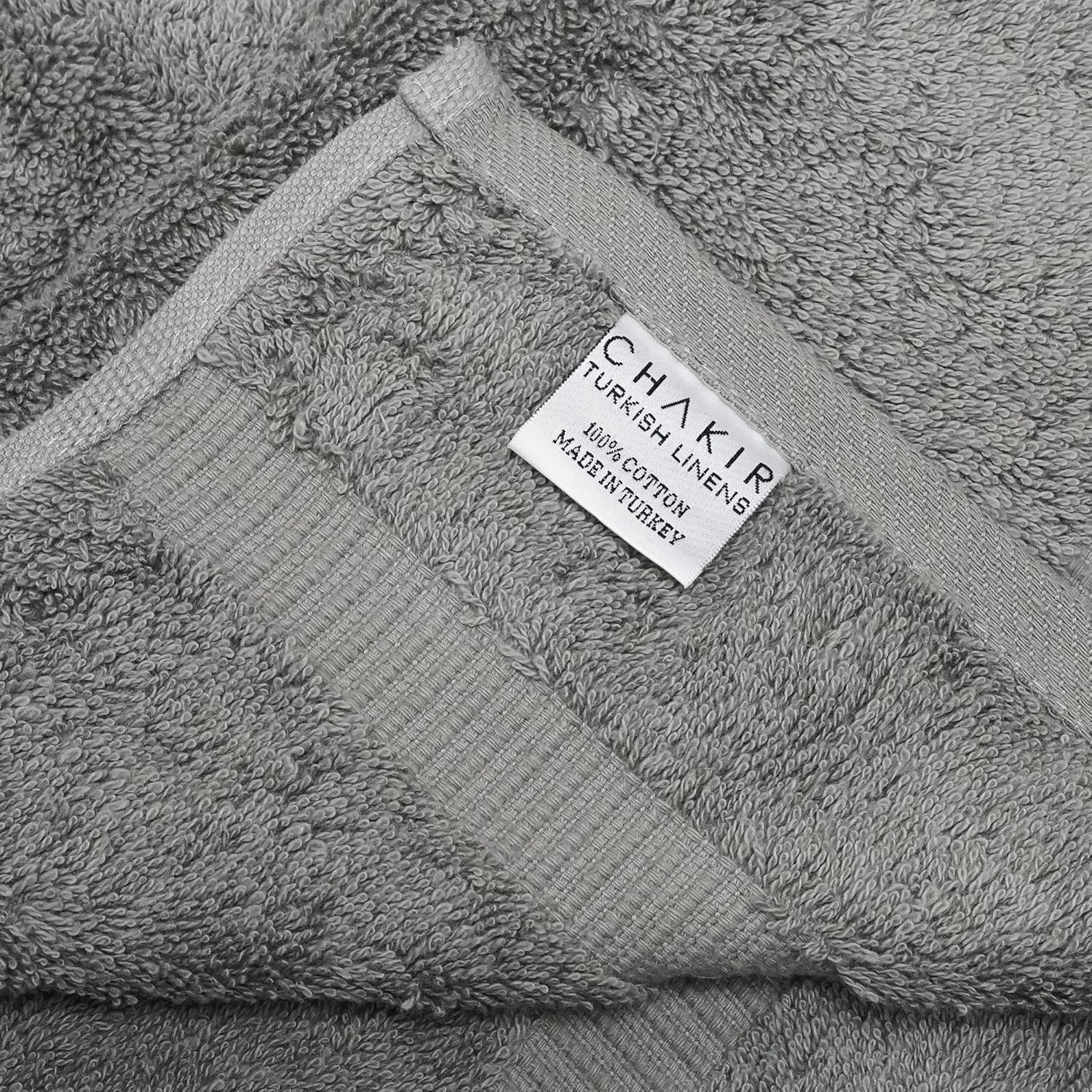 Chakir Turkish Linens 100 Cotton Premium Turkish Towels for Bathroom 35x70