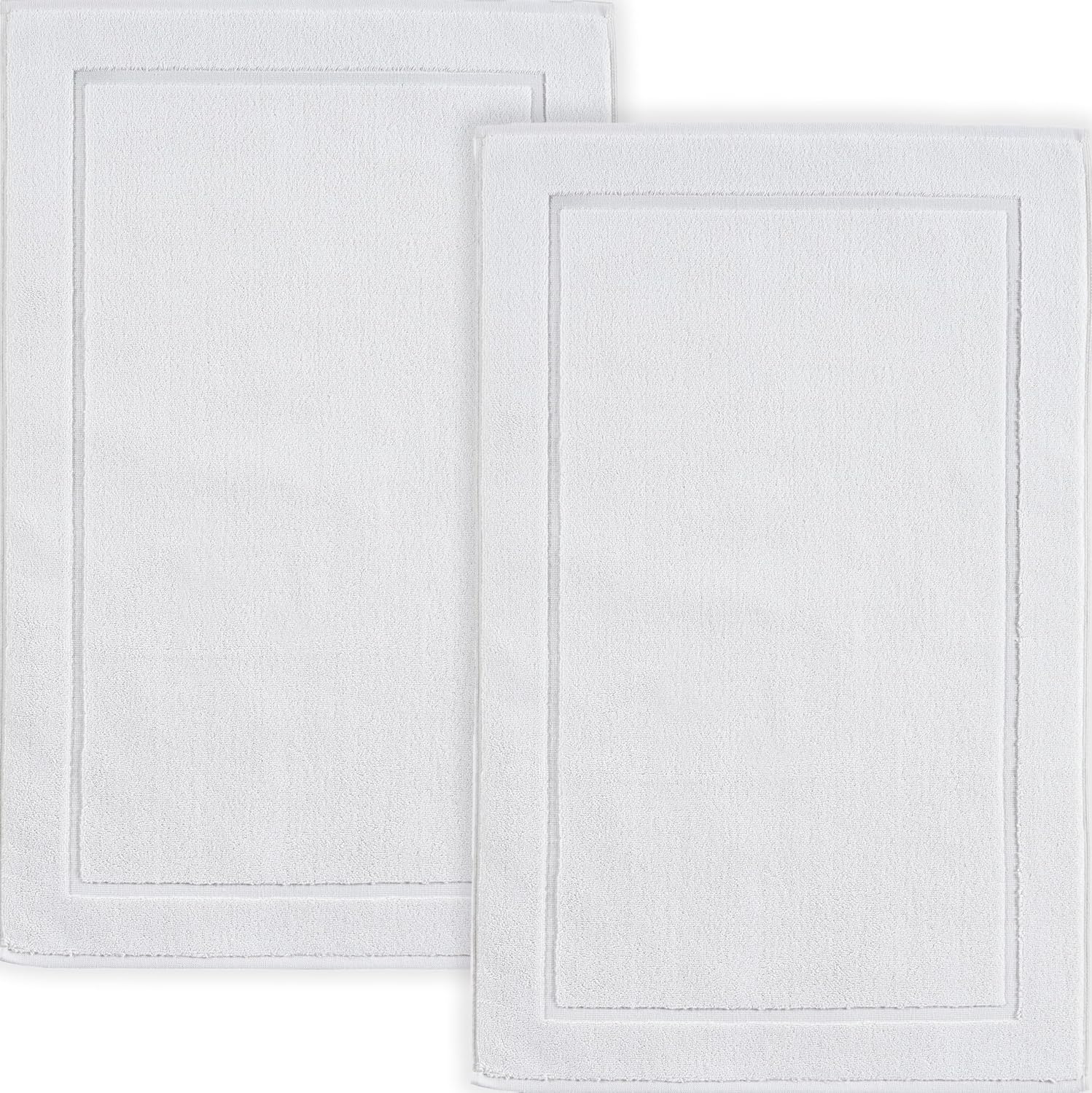 Luxurious 100 Ring-Spun Cotton Bath Mats