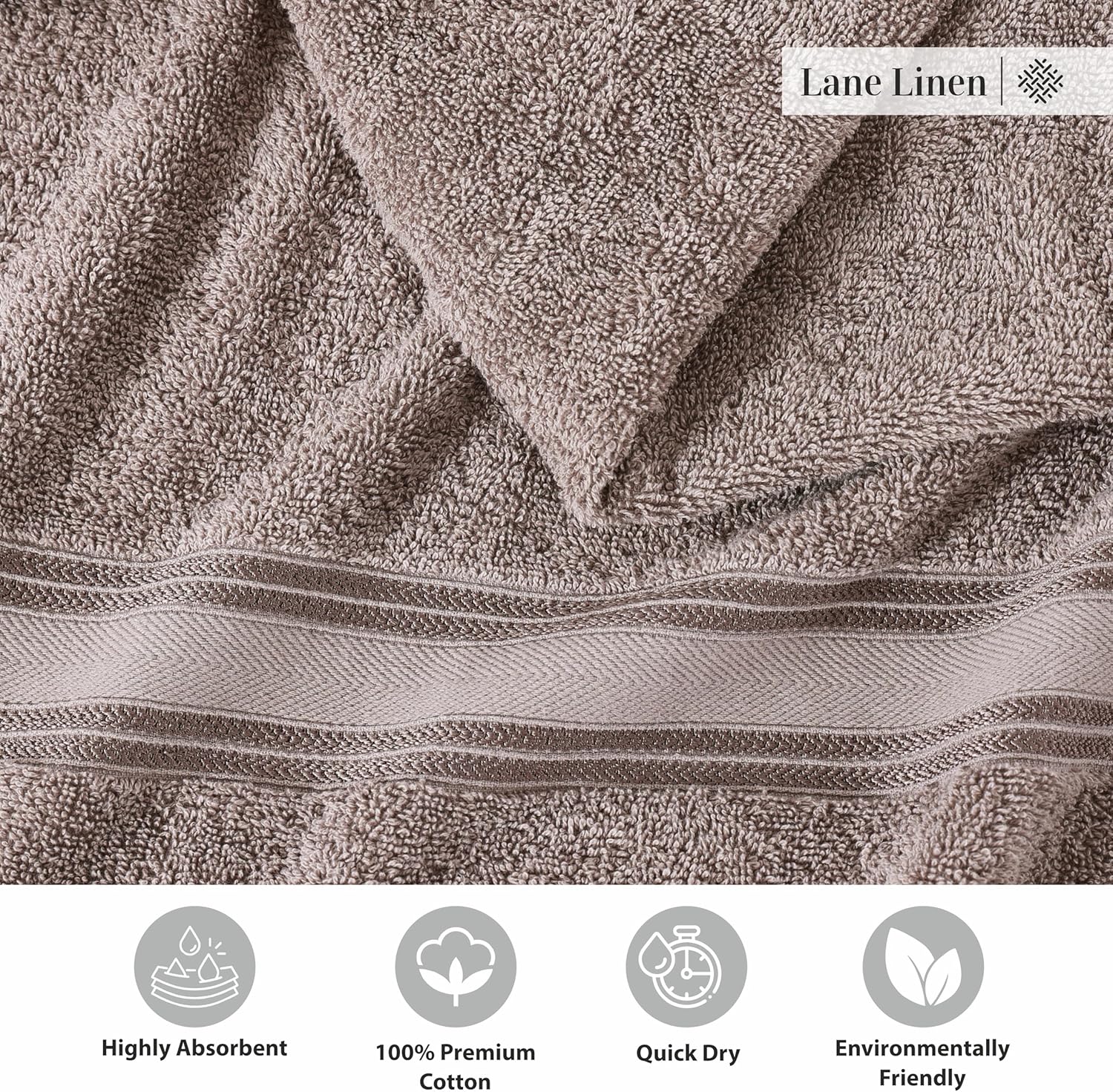 Luxury Platinum Luxury Bath Towels Set