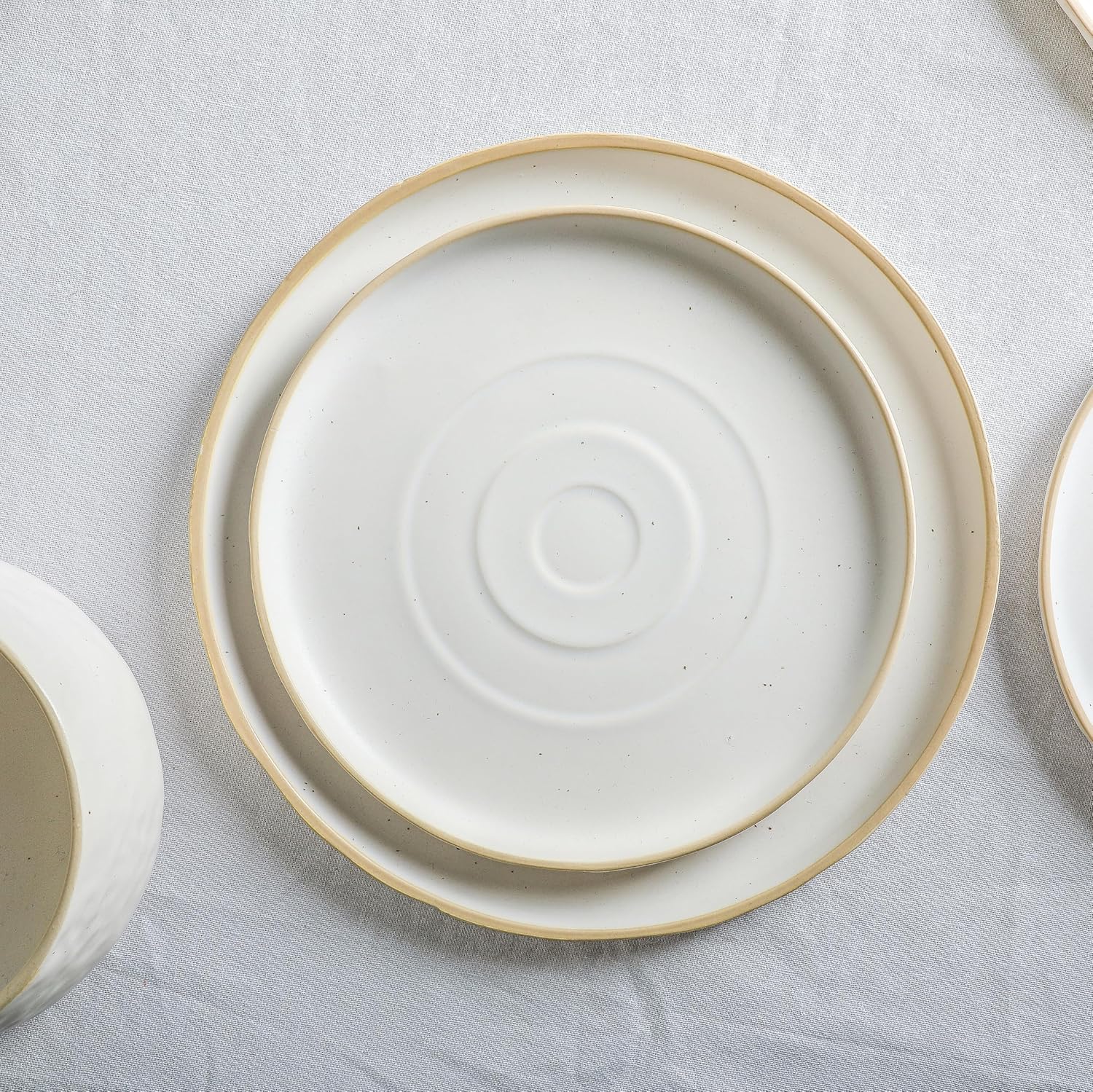 Stone by Mercer Project STONETWARE DISHWARE SET FOR 8