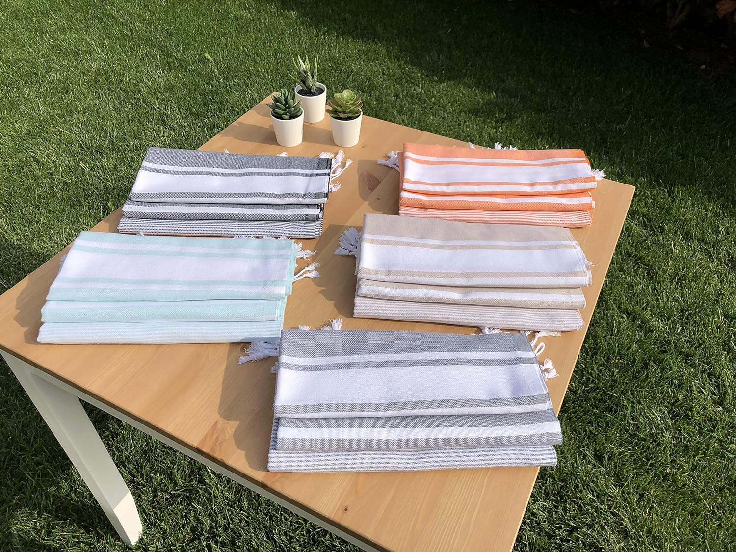Premium Turkish Hand Towels Set Soft and Absorbent for Daily Use